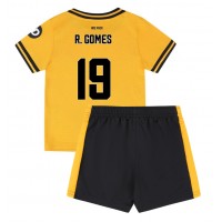 Wolves Rodrigo Gomes #19 Fotballklær Hjemmedraktsett Barn 2024-25 Kortermet (+ korte bukser)